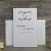 Hardcover Invitation Card Foiling Wedding Invitation Customized Rectangle Greeting Card 